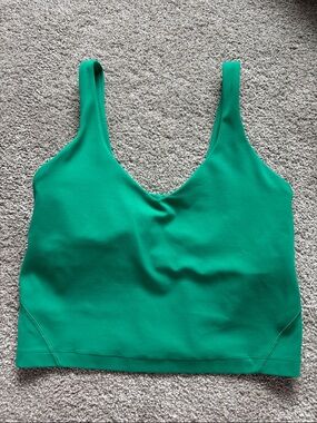 Lululemon Align Tank Top in Kelly Green